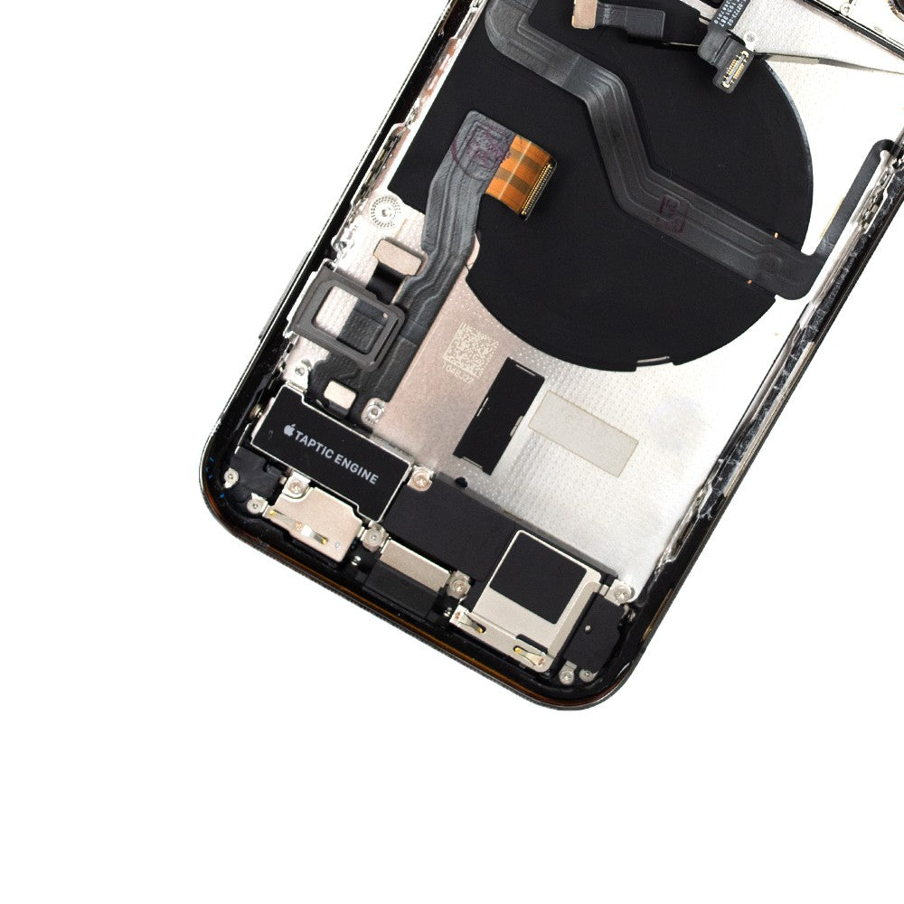 Rear Housing with Full Set Parts for iPhone 12 Pro-Graphite (Purple) Rear Housing with Full Set Parts for iPhone 12 Pro-Graphite (Purple)